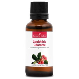 Gaulthérie odorante - huile essentielle bio - 30ml garantie chromacert® - chémot