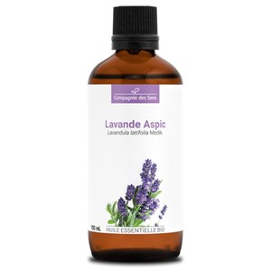Lavande aspic - huile essentielle bio - 100ml garantie chromacert® - chémotypée