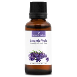 Lavande vraie - huile essentielle bio - 30ml garantie chromacert® - chémotypée &