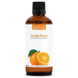 Orange douce (citrus sinensis) - huile essentielle bio - 100ml garantie chromace