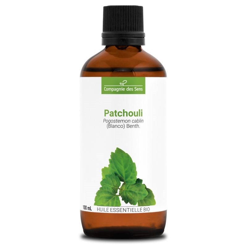 Patchouli (pogostemon cablin) - huile essentielle bio - 100ml garantie chromacer