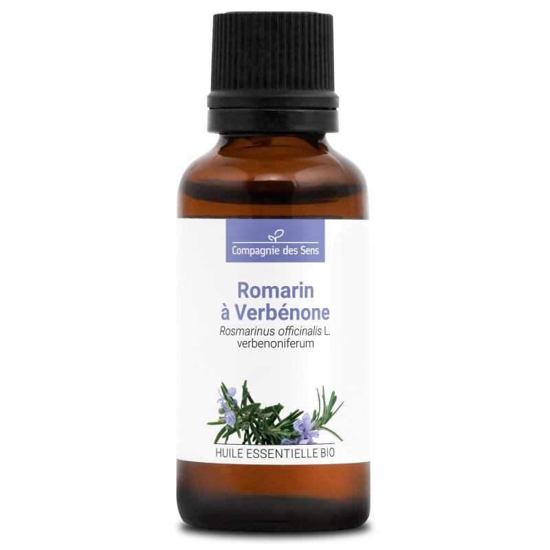 Romarin à verbénone - huile essentielle bio - 30ml garantie chromacert® - chémot