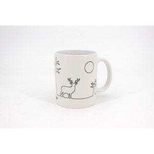 Mug forest blanc