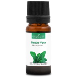 Menthe verte (mentha spicata) - huile essentielle bio - 10ml garantie chromacert