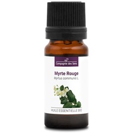 Myrte rouge  (myrtus communis) - huile essentielle bio - 10ml garantie chromacer