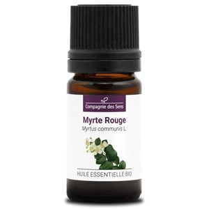 Myrte rouge  (myrtus communis) - huile essentielle bio - 5ml garantie chromacert