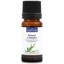 Romarin à camphre - huile essentielle bio - 10ml garantie chromacert® - chémotyp
