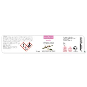 Buchu (agathosma betulina) - huile essentielle bio - 5ml garantie chromacert® -