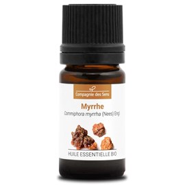 Myrrhe  (commiphora myrrha) - huile essentielle bio - 5ml garantie chromacert® -