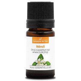 Néroli (citrus aurantium) - huile essentielle bio - 5ml garantie chromacert® - c