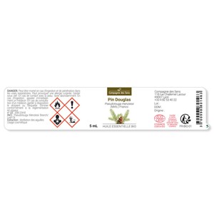 Pin douglas - huile essentielle bio - 10ml garantie chromacert® - chémotypée & i