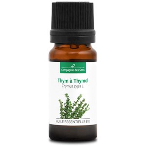 Thym à thymol (thymus zygis) - huile essentielle bio - 10ml garantie chromacert®