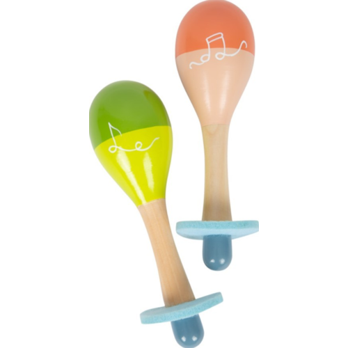 Legler - Lot de 2 maracas groovy beats