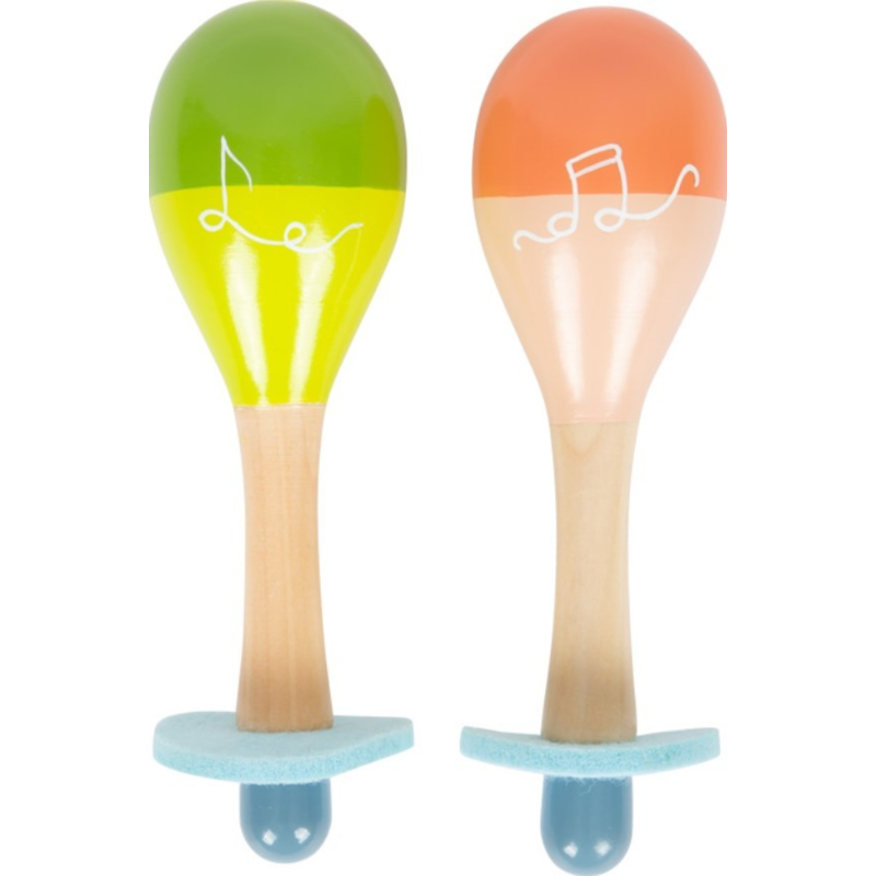 Lot de 2 maracas groovy beats (Legler) - Image 1