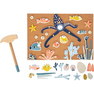 Jeu marteau et clous - la mer