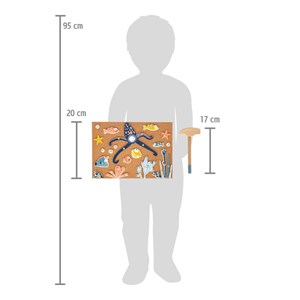 Jeu marteau et clous - la mer