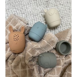 Jouets pour le bain couleur naturel