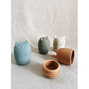 Jouets pour le bain couleur naturel