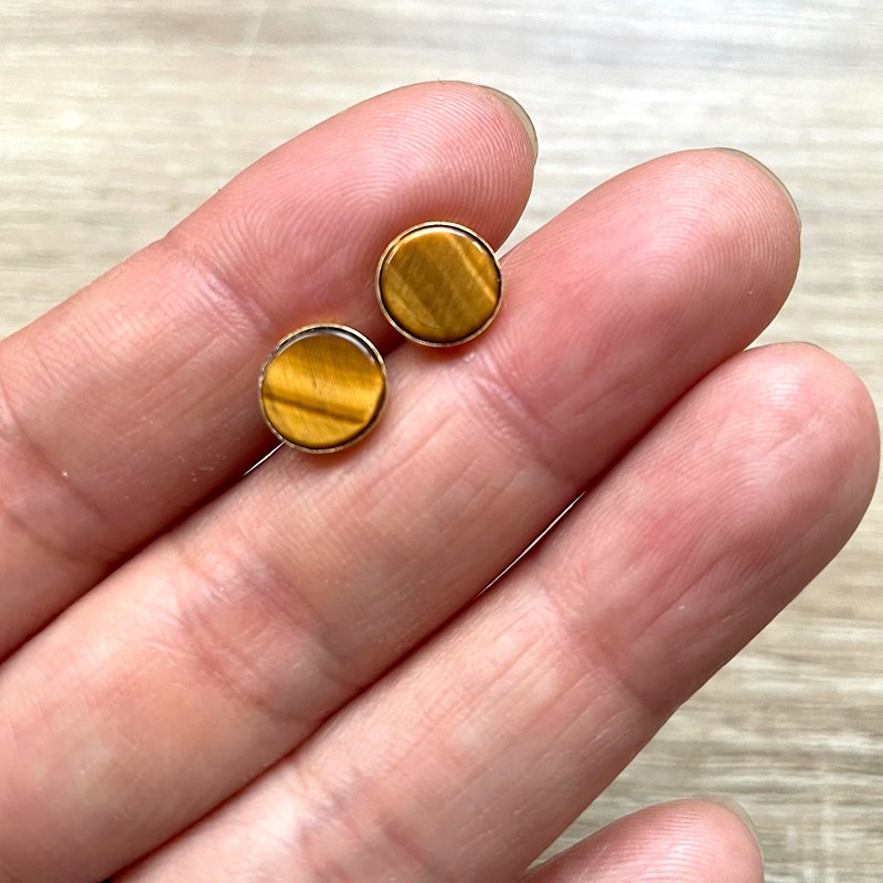 Puces billie œil de tigre or