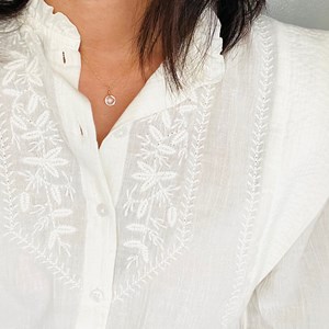 Collier evie cristal de roche