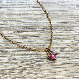 Bracelet adèle tourmaline et labradorite