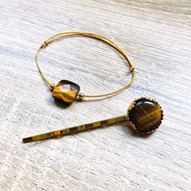 Pochette cadeau œil de tigre chance