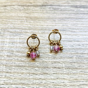 Boucles d’oreilles adèle tourmaline