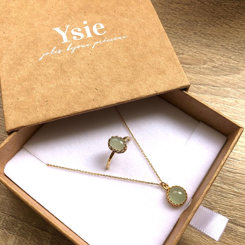 Coffret cadeau collier aventurine