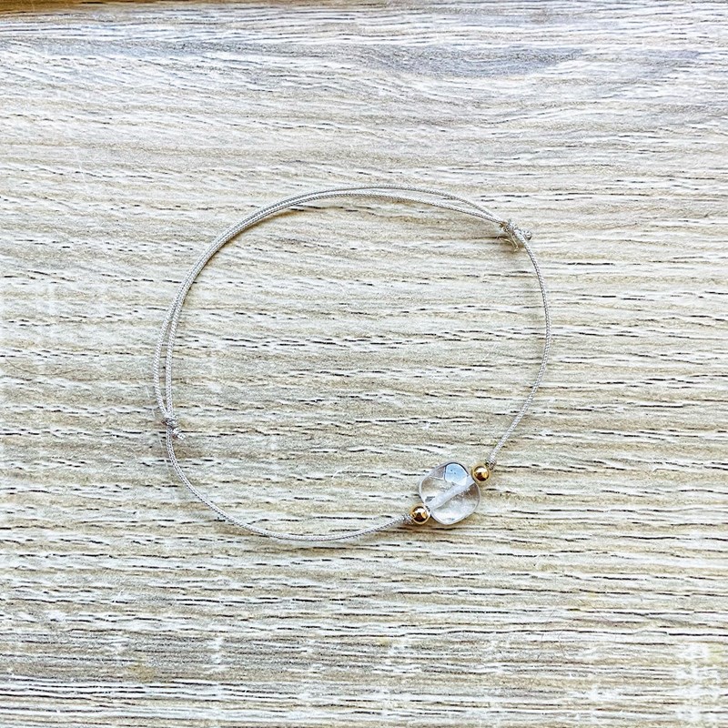 Ysie - Bracelet carrie cristal de roche
