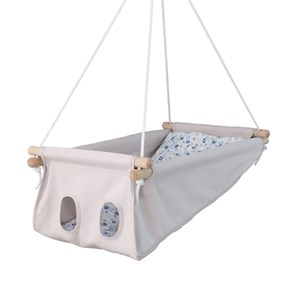 Zébul'hamac gris perle bleu 0 - 3 ans