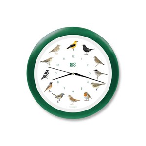 Horloge oiseaux des jardins, modèle en c