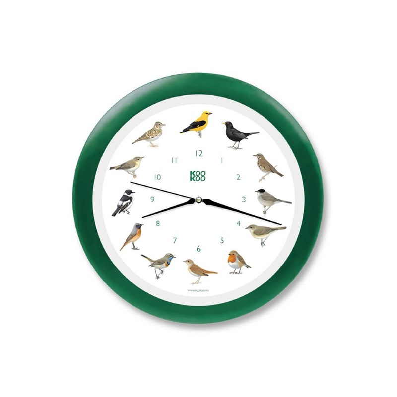 Kookoo - Horloge oiseaux des jardins, modèle en c