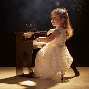 Piano électronique droit noir 30 touche