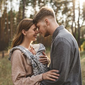 One leo porte-bébé physio nouveau-né