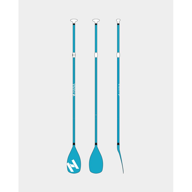HANA Outdoors - Pagaie réglable sup hana - 3 parties