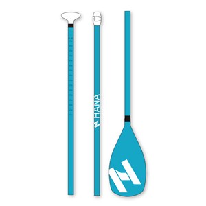 Pagaie réglable sup -bleue - 3 parties