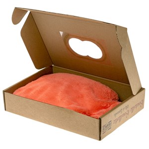 Bouillotte micro-ondes corail