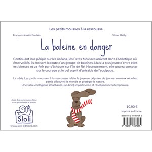 Livre la baleine en danger