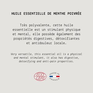 Huile essentielle menthe poivrée - 30 ml