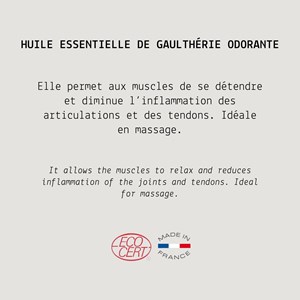 Huile esse. Gaulthérie odorante - 30 ml