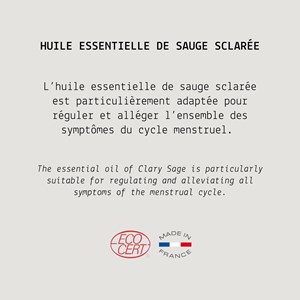 Huile essentielle sauge sclarée - 30 ml