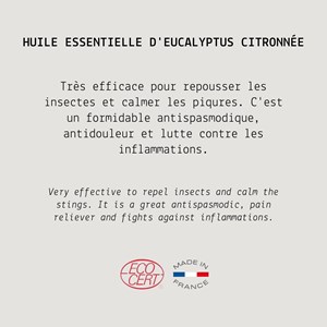 Huile esse. Eucalyptus citronné - 30 ml