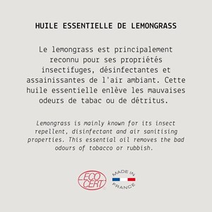 Huile essentielle lemongrass - 30 ml