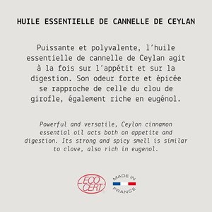 Huile esse. Cannelle ceylan - 30 ml