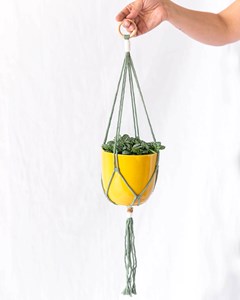 Bondi - macramé vert eucalyptus