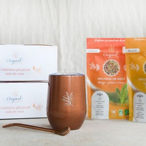 Coffret maté bio - les fruités