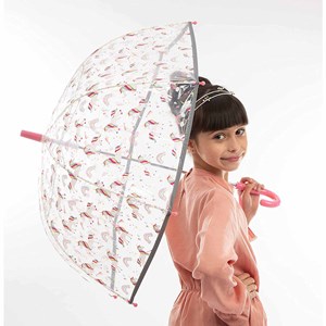 Parapluie enfant transparent licorne