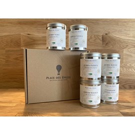 Coffret 6 currys bio