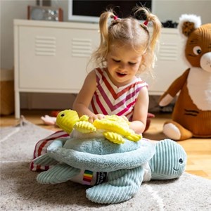 Peluche ptipotos tortue géante menthe