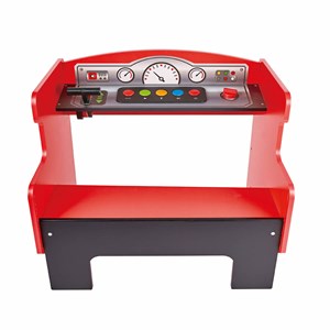Grand circuit de train avec table